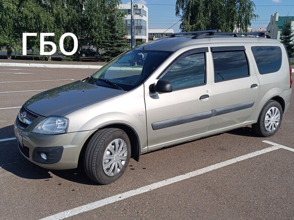 2019 Lada (ВАЗ) Largus I, серый, 590000 рублей