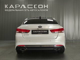 2017 Kia Optima IV, белый, 1860000 рублей, вид 4