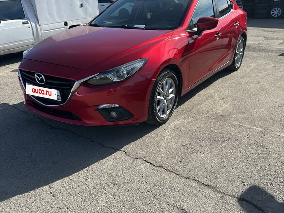 2014 Mazda 3 III (BM), красный, 1500000 рублей