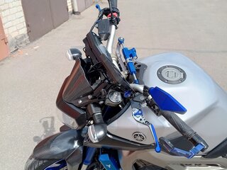 2015 Yamaha MT-09 (FZ-09), серый, 650000 рублей, вид 4