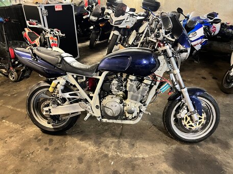 1995 Yamaha XJR1200, синий, 310000 рублей, вид 1
