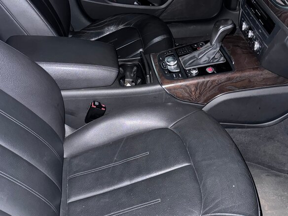 2015 Audi A6 IV (C7) Рестайлинг, серый, 1750000 рублей - вид 2