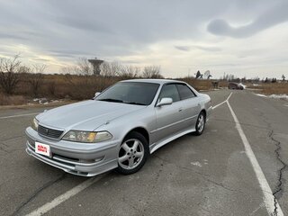 1996 Toyota Mark II VIII (X100), серебристый, 600000 рублей, вид 1