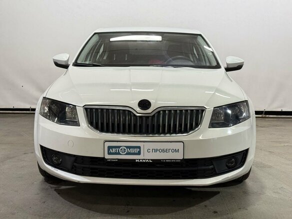 2013 Skoda Octavia III (A7), белый - вид 1