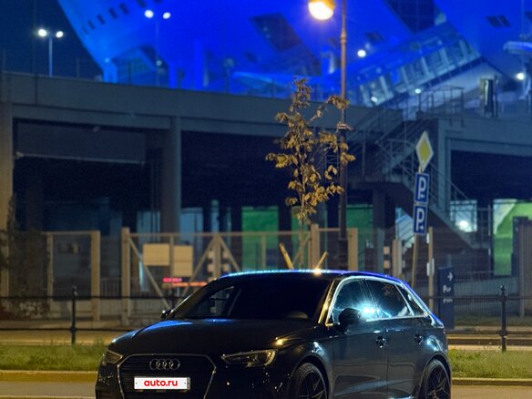 2016 Audi A3 III (8V) Рестайлинг, чёрный, 2090000 рублей