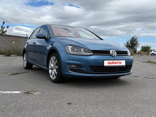2014 Volkswagen Golf VII, голубой, 1450000 рублей, вид 5