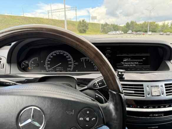 2011 Mercedes-Benz S-Класс 500 V (W221) Рестайлинг, чёрный, 2100000 рублей - вид 8