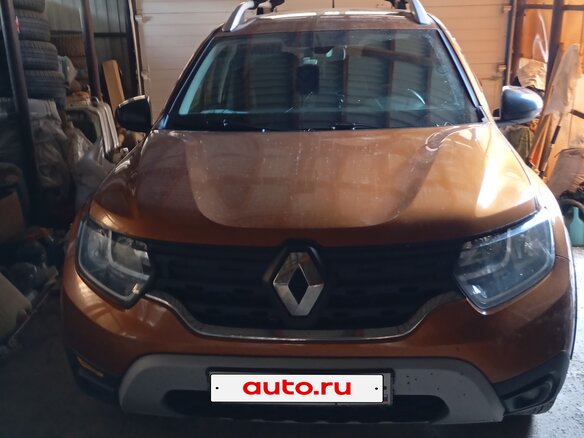 2021 Renault Duster II, оранжевый, 1700000 рублей