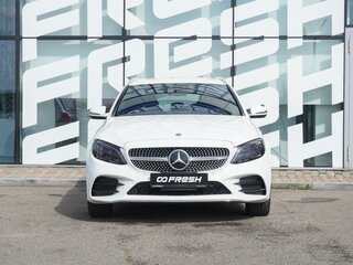 2018 Mercedes-Benz C-Класс 200 IV (W205) Рестайлинг, белый, 1800000 рублей, вид 2