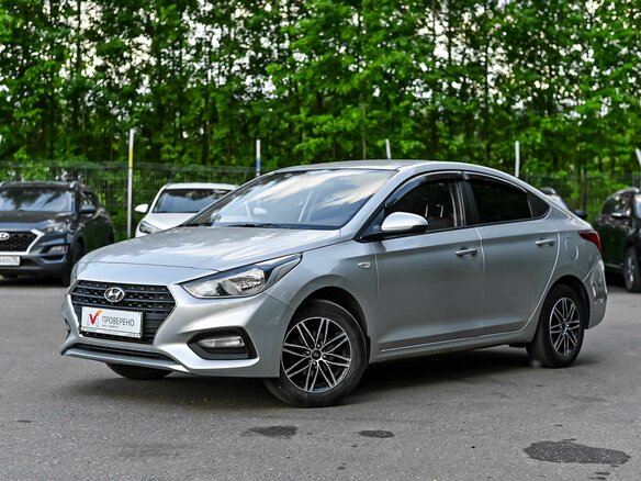 2019 Hyundai Solaris II, серый
