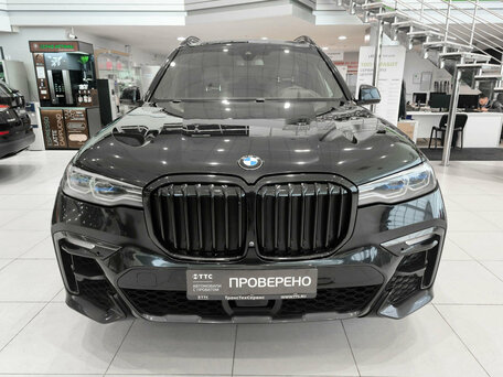 2021 BMW X7 40d I (G07), чёрный, 7030000 рублей, вид 2