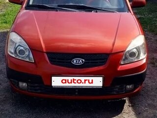 2007 Kia Rio II, красный, 550000 рублей, вид 1