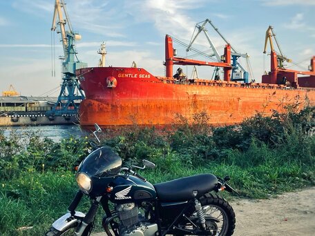 2001 Honda CB 400SS, синий, 160000 рублей, вид 1