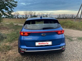 2019 Kia Sportage IV Рестайлинг, синий, 2250000 рублей, вид 5