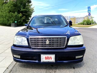 2002 Toyota Crown XI (S170), синий, 999900 рублей, вид 2