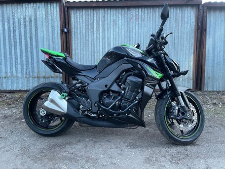 2017 Kawasaki Z 1000, чёрный, 980000 рублей, вид 1