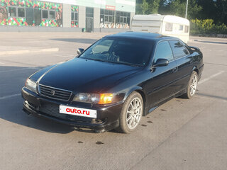 1997 Toyota Chaser VI (X100), чёрный, 1500000 рублей, вид 1