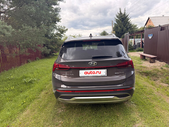 2021 Hyundai Santa Fe IV Рестайлинг, коричневый, 3450000 рублей - вид 7