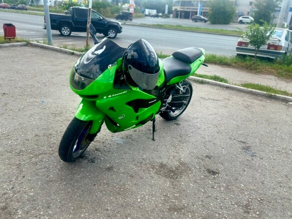 1999 Kawasaki ZX-9R Ninja, синий, 315000 рублей - вид 4