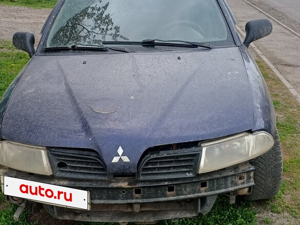 2003 Mitsubishi Carisma I Рестайлинг, синий, 100000 рублей