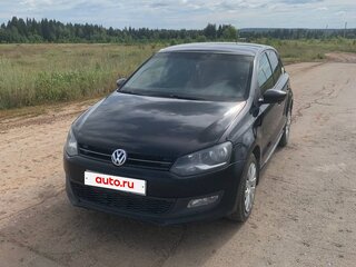 2012 Volkswagen Polo V, чёрный, 540000 рублей, вид 1