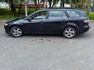 2003 Mazda 6 I (GG), чёрный, 315000 рублей, вид 4