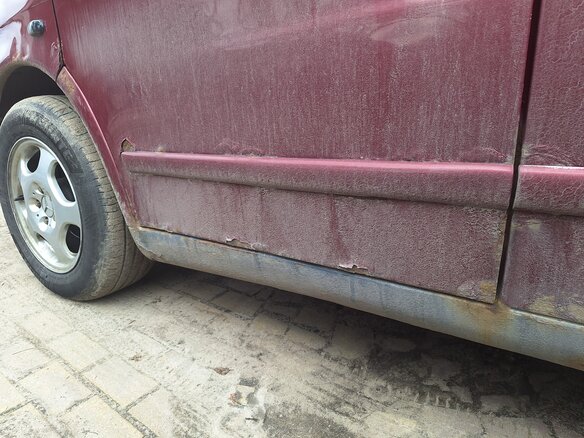 2002 Mercedes-Benz Vito 108 CDI I (W638), пурпурный, 450000 рублей - вид 6