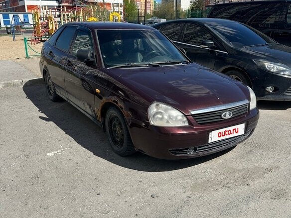 2011 Lada (ВАЗ) Priora I, пурпурный, 109000 рублей