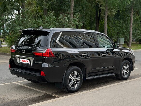 2016 Lexus LX 450d III Рестайлинг 2, чёрный - вид 2