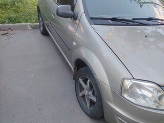 2012 Renault Logan I Рестайлинг, бежевый, 430000 рублей, вид 1