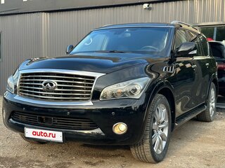 2014 Infiniti QX80 I, чёрный, 2999000 рублей, вид 3