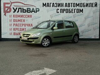 2007 Hyundai Getz I Рестайлинг, зелёный, 600000 рублей, вид 3