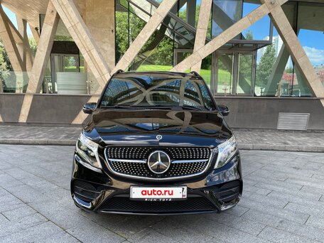 2023 Mercedes-Benz V-Класс Long 300 d длинный III (W447) Рестайлинг, чёрный, 7980000 рублей, вид 5