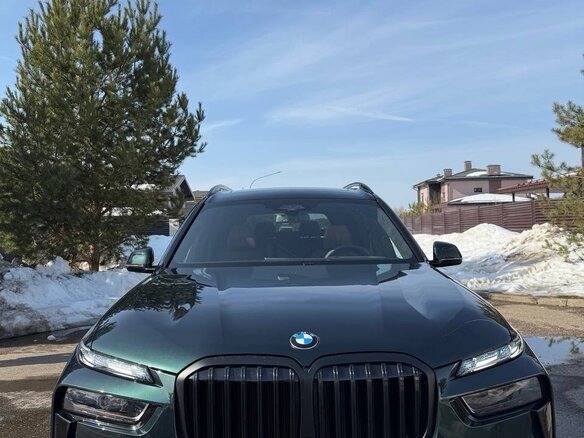 2025 BMW X7 40d I (G07) Рестайлинг, зелёный, 17500000 рублей - вид 7