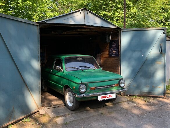 1982 ЗАЗ 968 М, зелёный, 120000 рублей