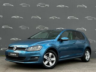 2013 Volkswagen Golf VII, голубой, 1495500 рублей, вид 1