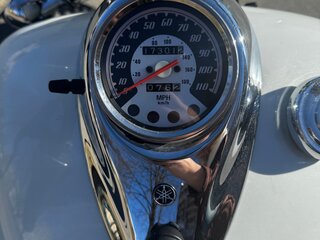 2004 Yamaha XVS650 Drag Star, белый, 480000 рублей, вид 4