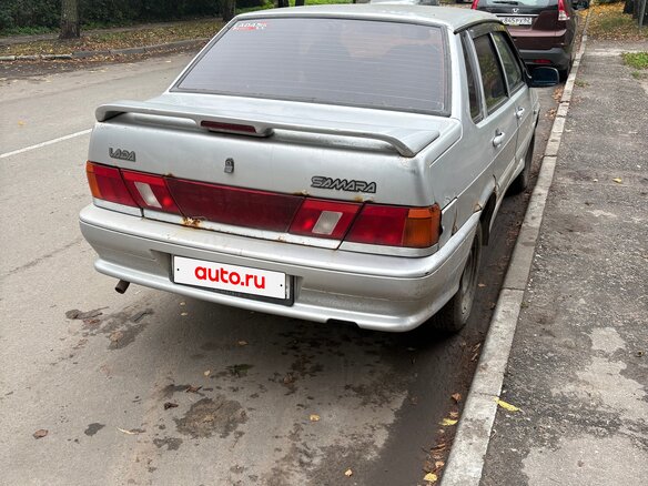 2008 Lada (ВАЗ) 2115, серебристый, 65000 рублей - вид 2