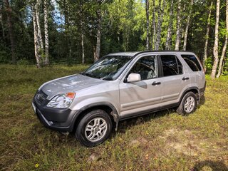 2003 Honda CR-V II, серебристый, 900000 рублей, вид 3