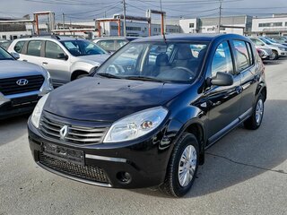 2011 Renault Sandero I, чёрный, 409000 рублей, вид 1