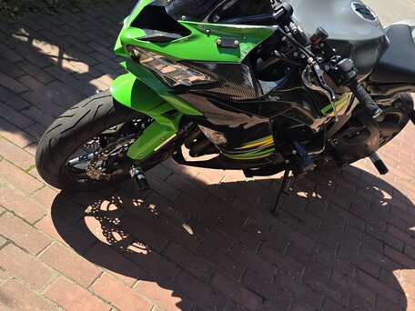 2019 Kawasaki ZX-6R Ninja, серый, 1050000 рублей, вид 3