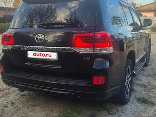 2019 Toyota Land Cruiser 200 Series Рестайлинг 2, чёрный, 4900000 рублей, вид 5
