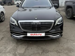 2018 Mercedes-Benz Maybach S-Класс 560 I (X222) Рестайлинг, чёрный, 12600000 рублей, вид 1