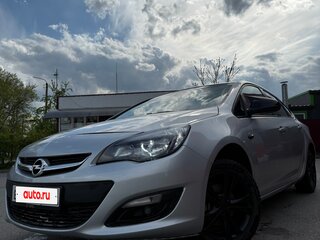 2013 Opel Astra J Рестайлинг, серебристый, 600000 рублей, вид 1