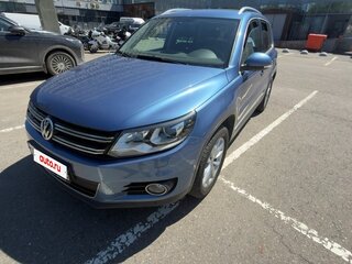 2015 Volkswagen Tiguan I Рестайлинг, голубой, 1970000 рублей, вид 1
