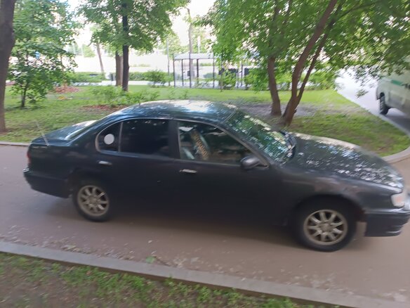 1996 Nissan Maxima IV (A32), чёрный, 320000 рублей - вид 2