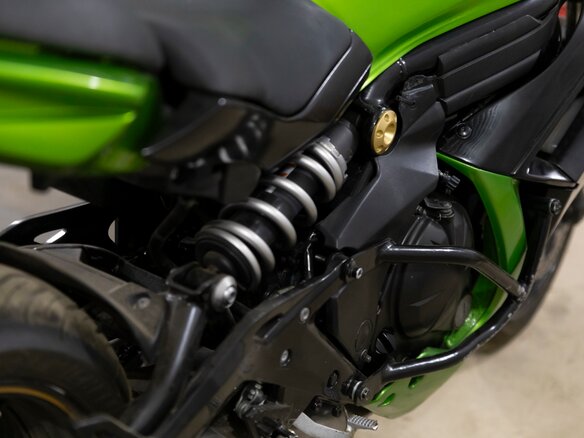 2013 Kawasaki ER-4F (Ninja 400R), зелёный, 330000 рублей - вид 3