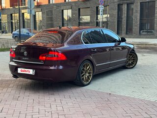 2010 Skoda Superb DSG II, пурпурный, 830000 рублей, вид 5