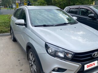 2021 Lada (ВАЗ) Vesta SW Cross I, серый, 1300000 рублей, вид 3
