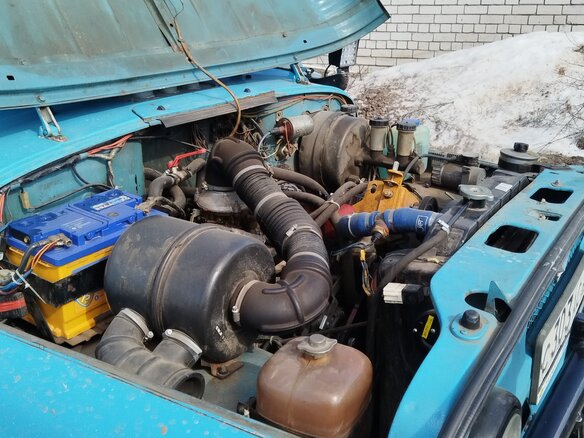 1997 УАЗ 31512, голубой, 550000 рублей - вид 7